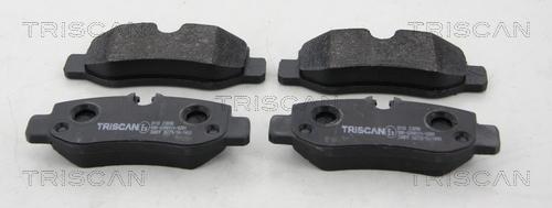 Triscan 8110 69022 - Kit pastiglie freno, Freno a disco autozon.pro