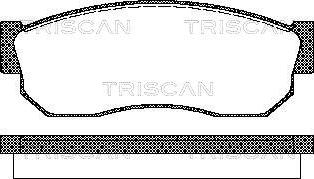 Spidan 0.080190 - Kit pastiglie freno, Freno a disco autozon.pro