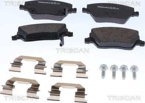 Triscan 8110 15074 - Kit pastiglie freno, Freno a disco autozon.pro