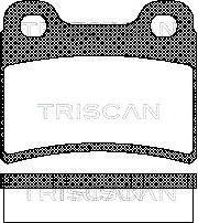 Triscan 8110 16165 - Kit pastiglie freno, Freno a disco autozon.pro