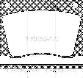 Spidan 0.080220 - Kit pastiglie freno, Freno a disco autozon.pro