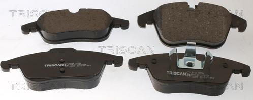 Triscan 8110 10556 - Kit pastiglie freno, Freno a disco autozon.pro