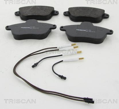 Triscan 8110 10605 - Kit pastiglie freno, Freno a disco autozon.pro