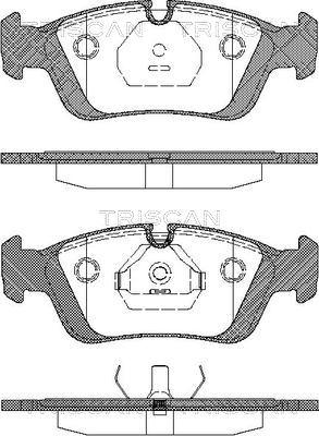 HELLA 530032741 - Kit pastiglie freno, Freno a disco autozon.pro