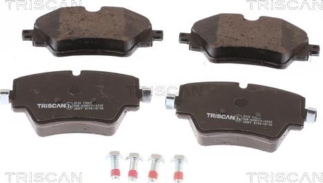 Triscan 8110 11065 - Kit pastiglie freno, Freno a disco autozon.pro