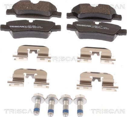 Triscan 8110 11063 - Kit pastiglie freno, Freno a disco autozon.pro