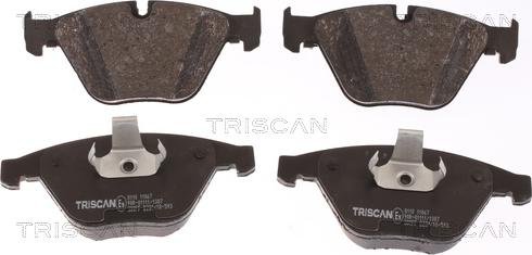 Triscan 8110 11067 - Kit pastiglie freno, Freno a disco autozon.pro