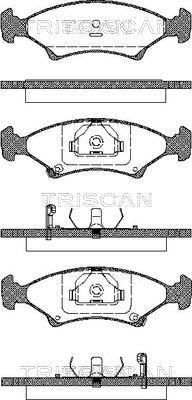 BENDIX 572388 - Kit pastiglie freno, Freno a disco autozon.pro