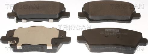 Triscan 8110 18034 - Kit pastiglie freno, Freno a disco autozon.pro