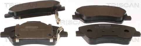 Triscan 8110 18036 - Kit pastiglie freno, Freno a disco autozon.pro