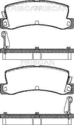 ATE 27 0460 2502 2 - Kit pastiglie freno, Freno a disco autozon.pro