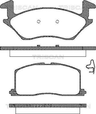 ATE 605969 - Kit pastiglie freno, Freno a disco autozon.pro