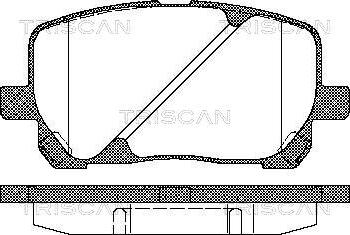 Lucas Electrical 6133159 - Kit pastiglie freno, Freno a disco autozon.pro