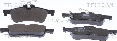 Triscan 8110 13080 - Kit pastiglie freno, Freno a disco autozon.pro