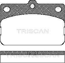 Ashuki D093-02 - Kit pastiglie freno, Freno a disco autozon.pro