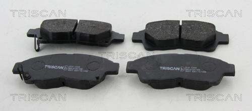 Triscan 8110 13100 - Kit pastiglie freno, Freno a disco autozon.pro