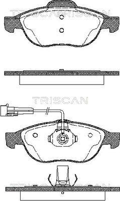 Equal Quality PF1163 - Kit pastiglie freno, Freno a disco autozon.pro