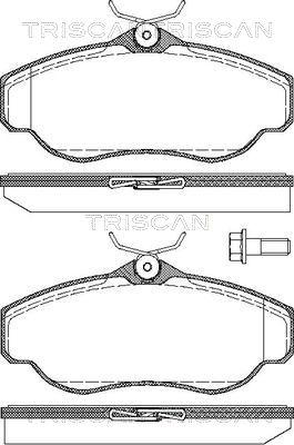 Pagid 8DB 355 009-531 - Kit pastiglie freno, Freno a disco autozon.pro