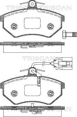 Quattro Freni QF60503196 - Kit pastiglie freno, Freno a disco autozon.pro