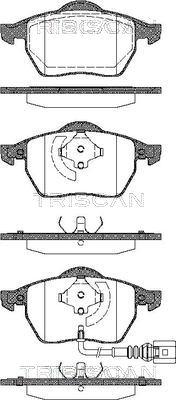 Triscan 8110 29040 - Kit pastiglie freno, Freno a disco autozon.pro