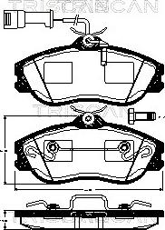 SCT-MANNOL SP 235 PR - Kit pastiglie freno, Freno a disco autozon.pro