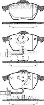 Triscan 8110 29016 - Kit pastiglie freno, Freno a disco autozon.pro