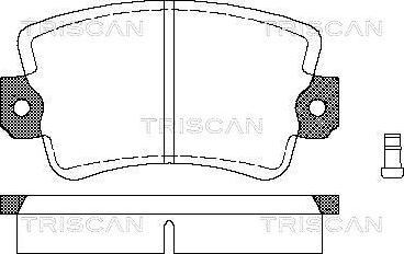 BENDIX 571246B - Kit pastiglie freno, Freno a disco autozon.pro