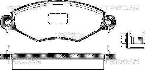 FTE BL1686F5 - Kit pastiglie freno, Freno a disco autozon.pro