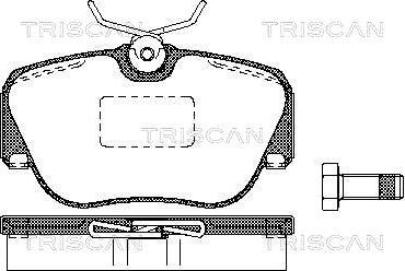 Valeo 671268 - Kit pastiglie freno, Freno a disco autozon.pro