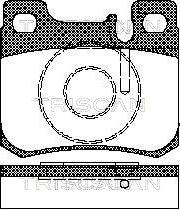 Triscan 8110 23006 - Kit pastiglie freno, Freno a disco autozon.pro