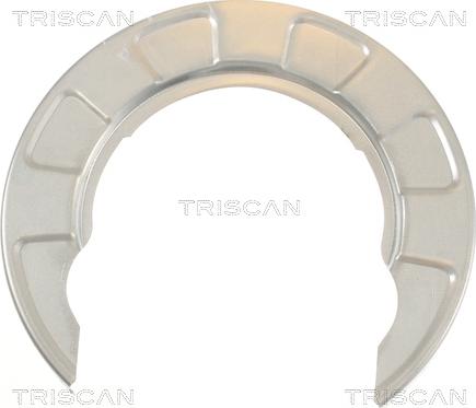 Triscan 8125 43101 - Lamiera paraspruzzi, Disco freno autozon.pro