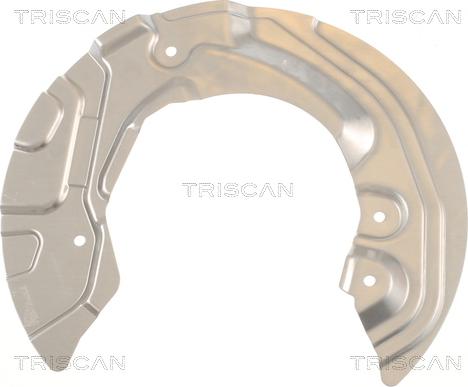 Triscan 8125 11106 - Lamiera paraspruzzi, Disco freno autozon.pro