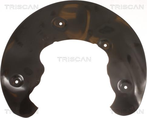 Triscan 8125 29109 - Lamiera paraspruzzi, Disco freno autozon.pro