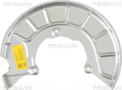 Triscan 8125 29101 - Lamiera paraspruzzi, Disco freno autozon.pro