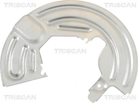 Triscan 8125 25105 - Lamiera paraspruzzi, Disco freno autozon.pro