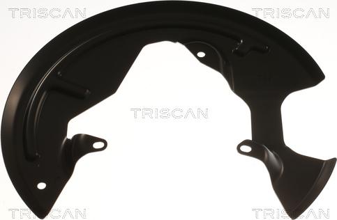 Triscan 8125 25107 - Lamiera paraspruzzi, Disco freno autozon.pro