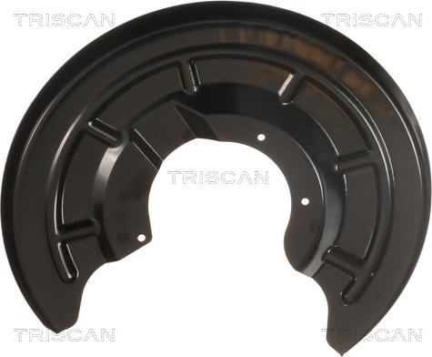 Triscan 8125 25204 - Lamiera paraspruzzi, Disco freno autozon.pro