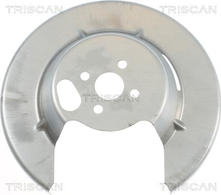 Triscan 8125 25207 - Lamiera paraspruzzi, Disco freno autozon.pro