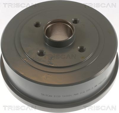 Triscan 8120 24209C - Tamburo freno autozon.pro