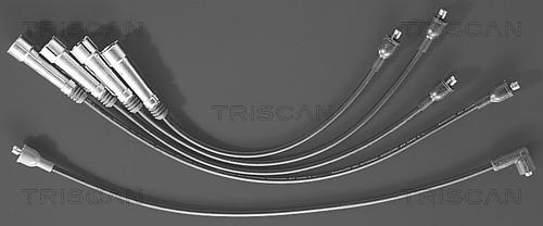 Triscan 8860 7244 - Kit cavi accensione autozon.pro