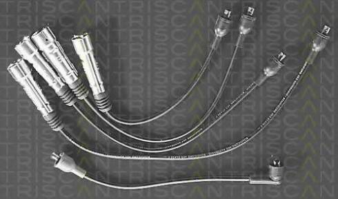 Triscan 8860 7242 - Kit cavi accensione autozon.pro