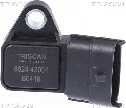 Triscan 8824 43004 - Sensore, Pressione collettore d'aspirazione autozon.pro