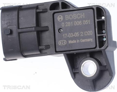 Triscan 8824 69003 - Sensore, Pressione collettore d'aspirazione autozon.pro