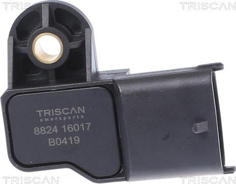 Triscan 8824 16017 - Sensore, Pressione collettore d'aspirazione autozon.pro