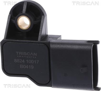 Triscan 8824 10017 - Sensore, Pressione collettore d'aspirazione autozon.pro