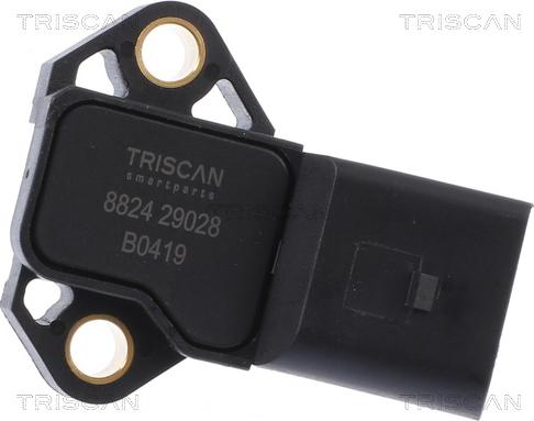 Triscan 8824 29028 - Sensore, Pressione collettore d'aspirazione autozon.pro