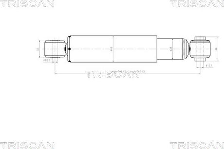 Triscan 8705 10202 - Ammortizzatore autozon.pro