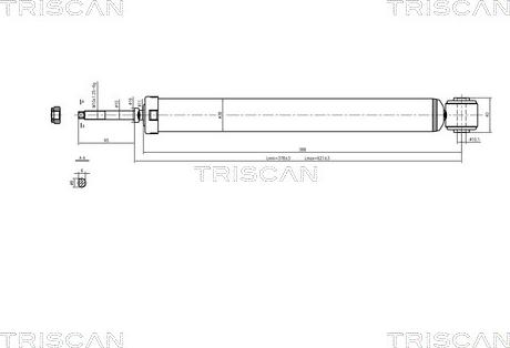 Triscan 8705 13201 - Ammortizzatore autozon.pro