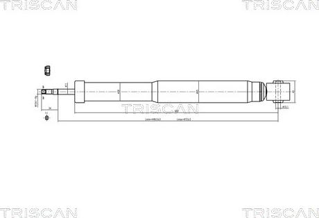 Triscan 8705 29204 - Ammortizzatore autozon.pro