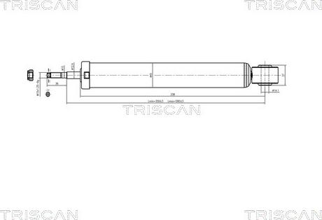 Triscan 8705 29201 - Ammortizzatore autozon.pro